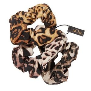 nOir Jewelry Ombré Leopard Scrunchies (3)